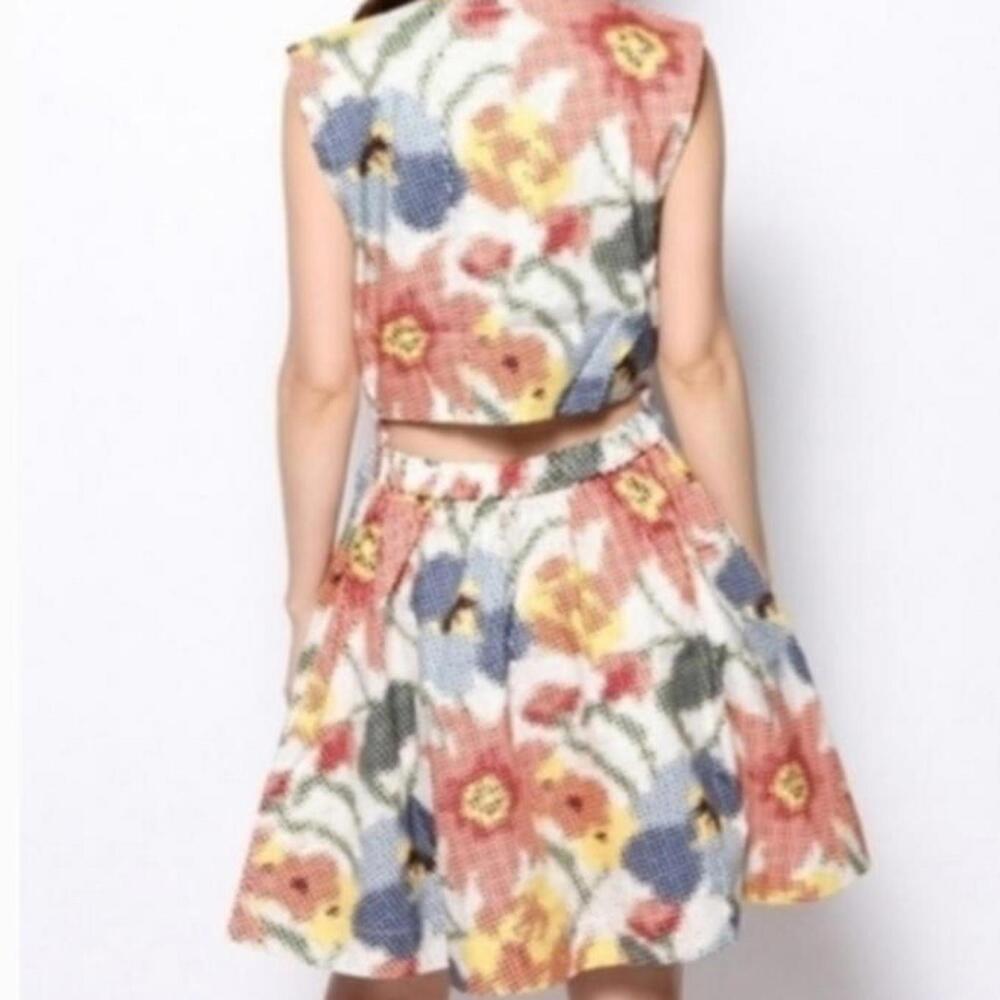 NWT Kate Spade Saturday Photo Floral Open Back A-line Mini Dress Women’s Medium - Picture 15 of 15